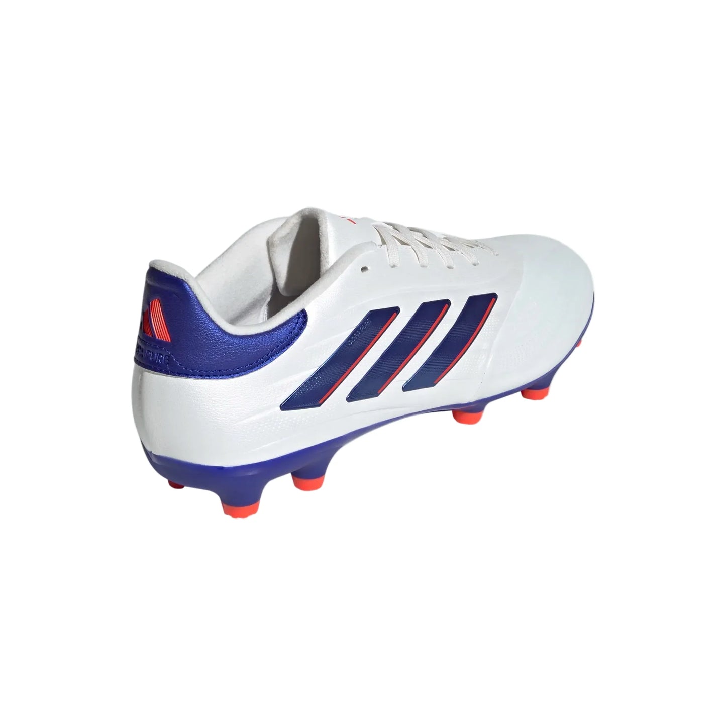 adidas Copa Pure 2 League FG - White/Lucid Blue/Solar Red Mens Footwear   - Third Coast Soccer