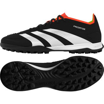 adidas Predator League Turf - Black/White/Red Mens Turf   - Third Coast Soccer