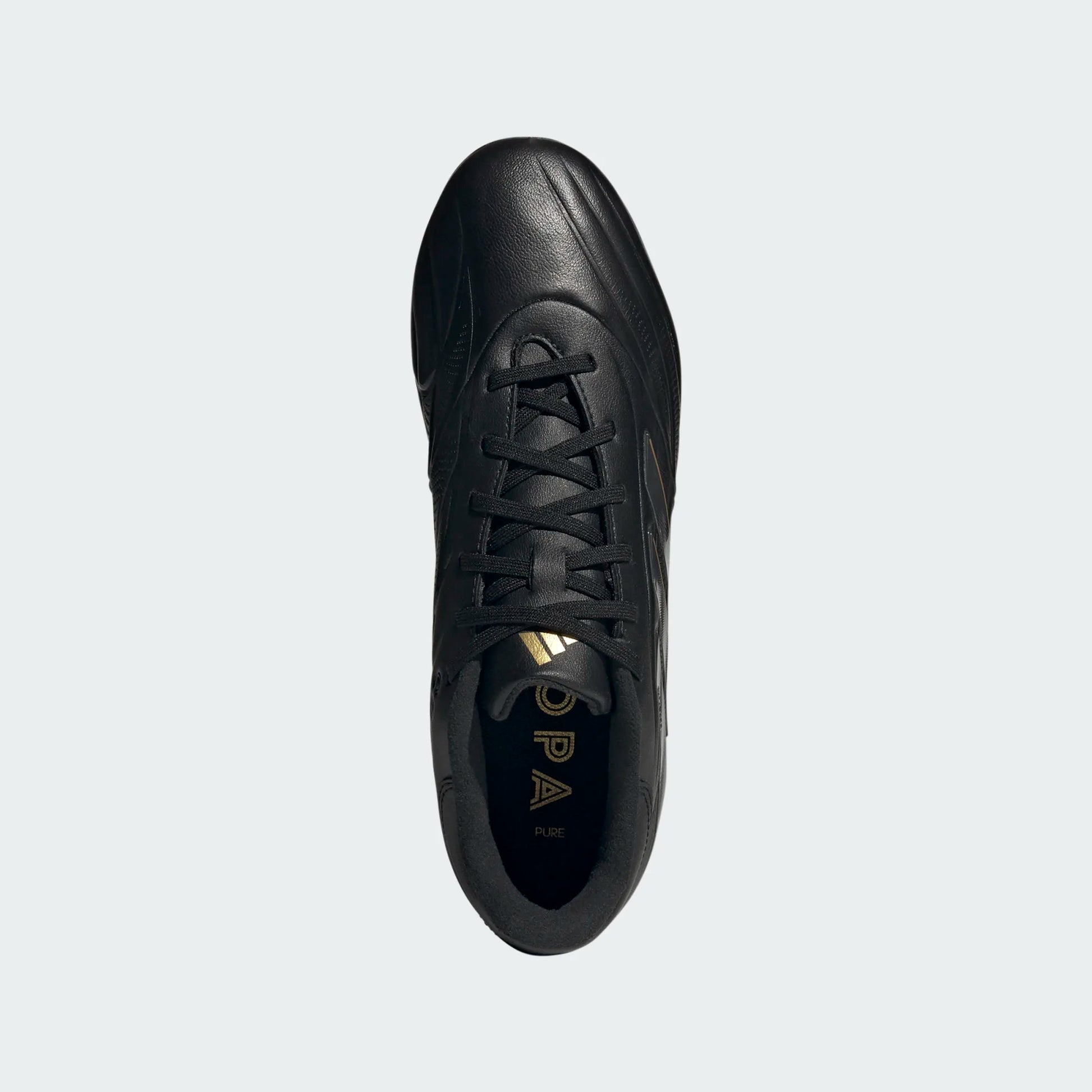 adidas Copa Pure 2 League FG - Black/Carbon/Gold Men's Footwear   - Third Coast Soccer