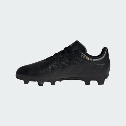 adidas Junior Copa Pure 2 Club FG - Black/Carbon/Gold Youth Footwear   - Third Coast Soccer