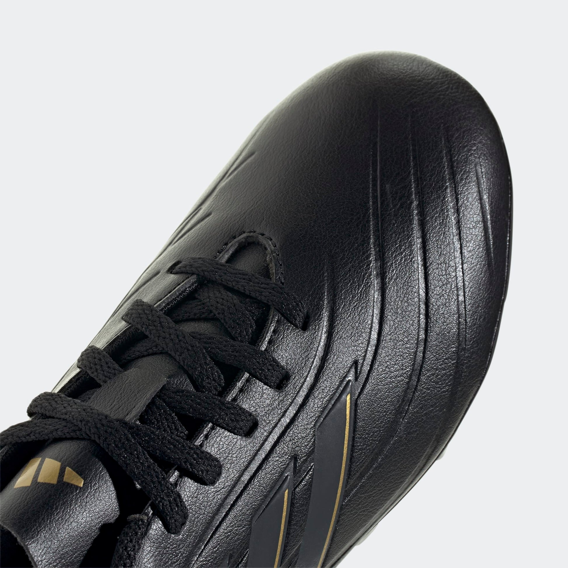 adidas Junior Copa Pure 2 Club FG - Black/Carbon/Gold Youth Footwear   - Third Coast Soccer