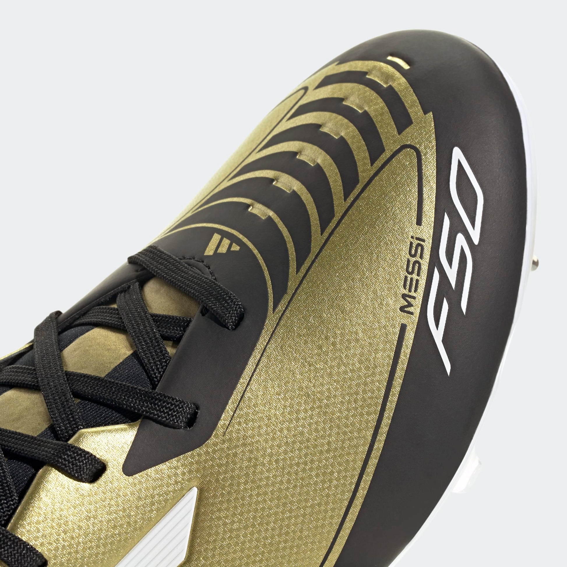 adidas F50 Messi League FG/MG - Gold/White/Black Men's Footwear Closeout - Third Coast Soccer