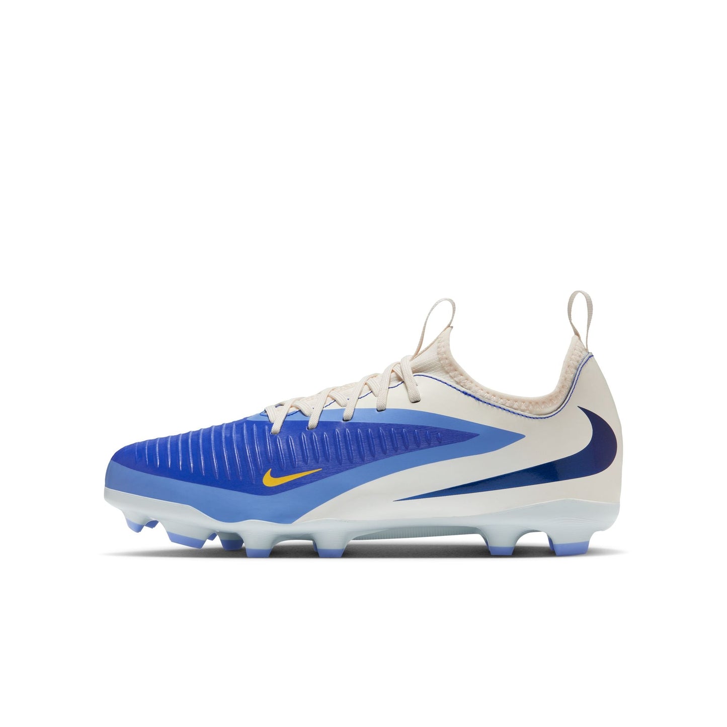 Nike Youth Phantom 6 Low Academy LV8 FG/MG - Racer Blue/Obsidian Youth Footwear - Third Coast Soccer