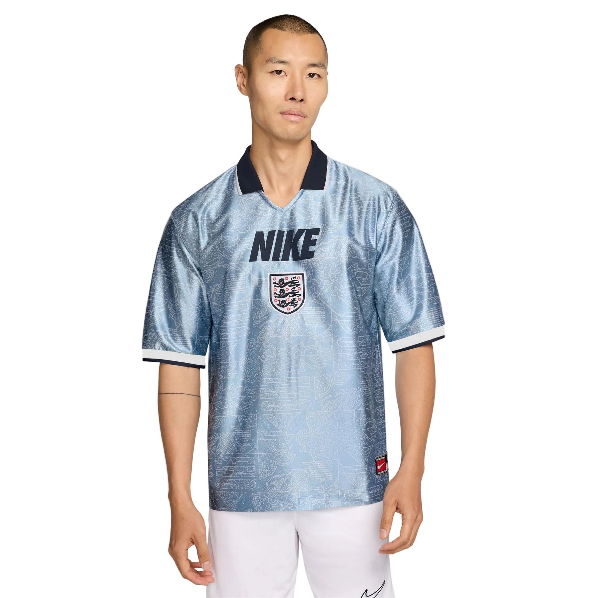 Nike England Energy SS Top International Replica Work Blue/Obsidian Mens Small - Third Coast Soccer