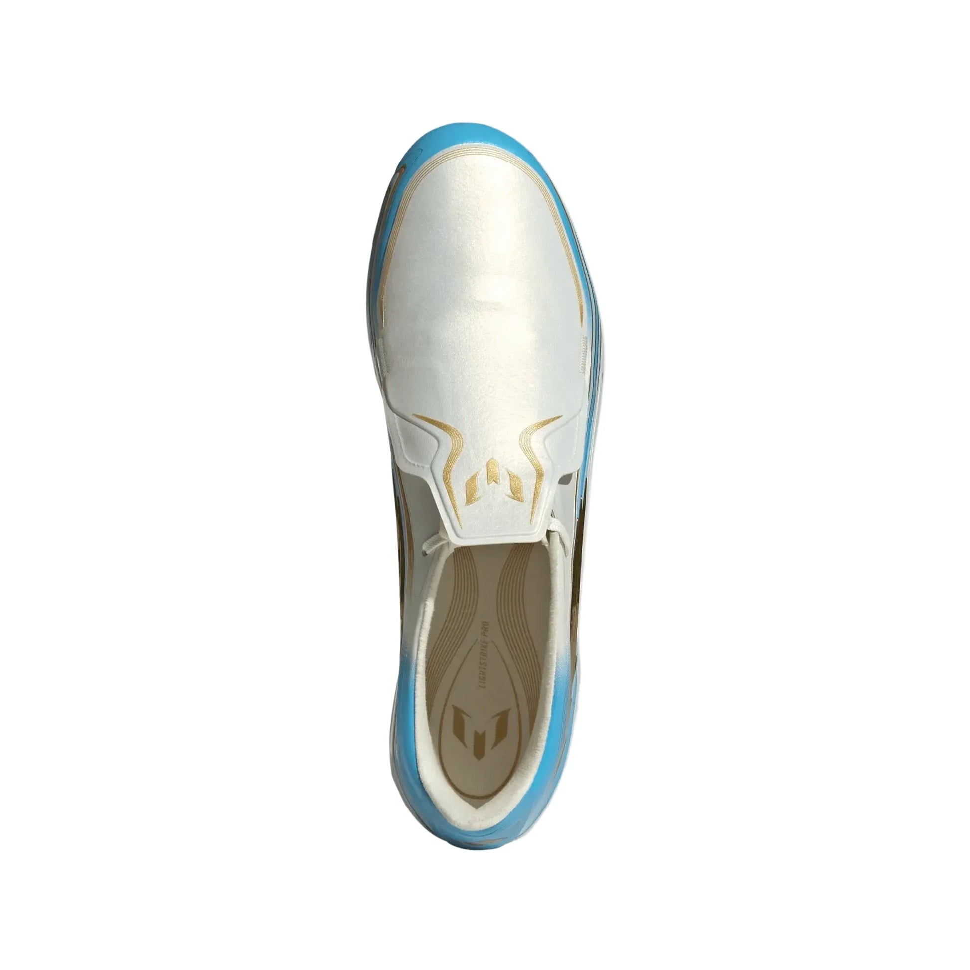 adidas F50 Messi Elite FG - Ivory/Blue Men's Footwear - Third Coast Soccer