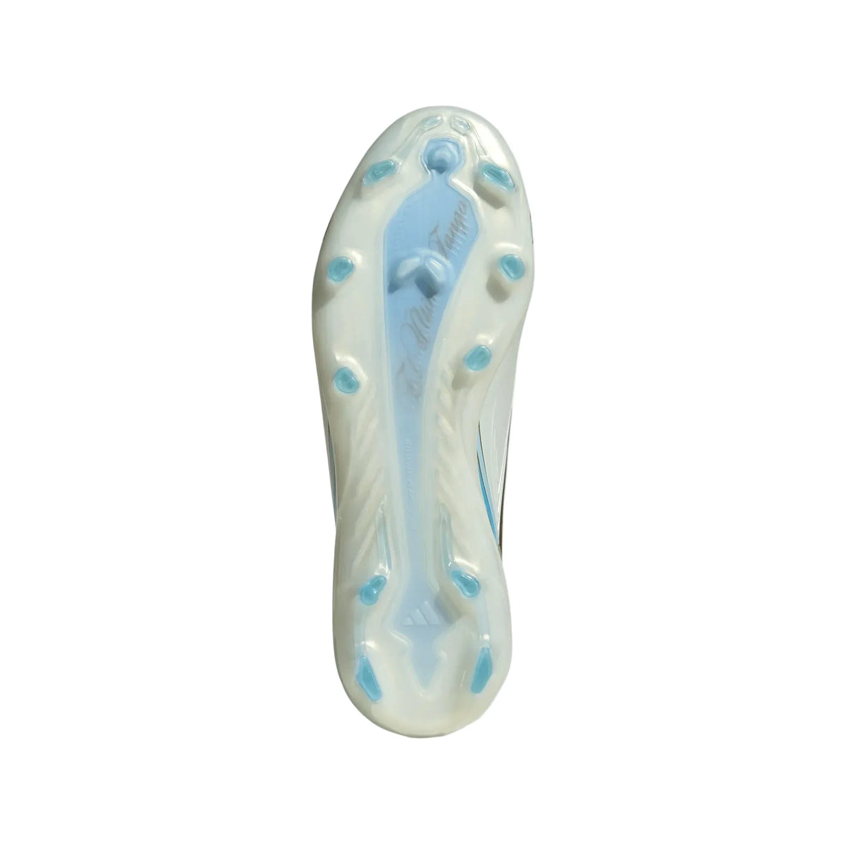 adidas Junior F50 Messi Elite FG - Ivory/Blue Youth Footwear - Third Coast Soccer