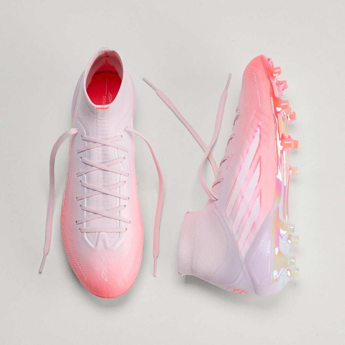 adidas Women's F50 Sparkfusion Elite FG - Solar Turbo/White Women's Footwear - Third Coast Soccer