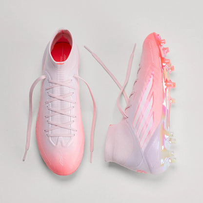 adidas Women's F50 Sparkfusion Elite FG - Solar Turbo/White Women's Footwear - Third Coast Soccer
