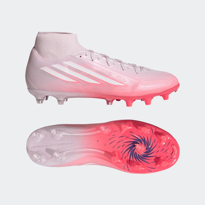 adidas Women's F50 Sparkfusion League FG - Solar Turbo/White Women's Footwear - Third Coast Soccer