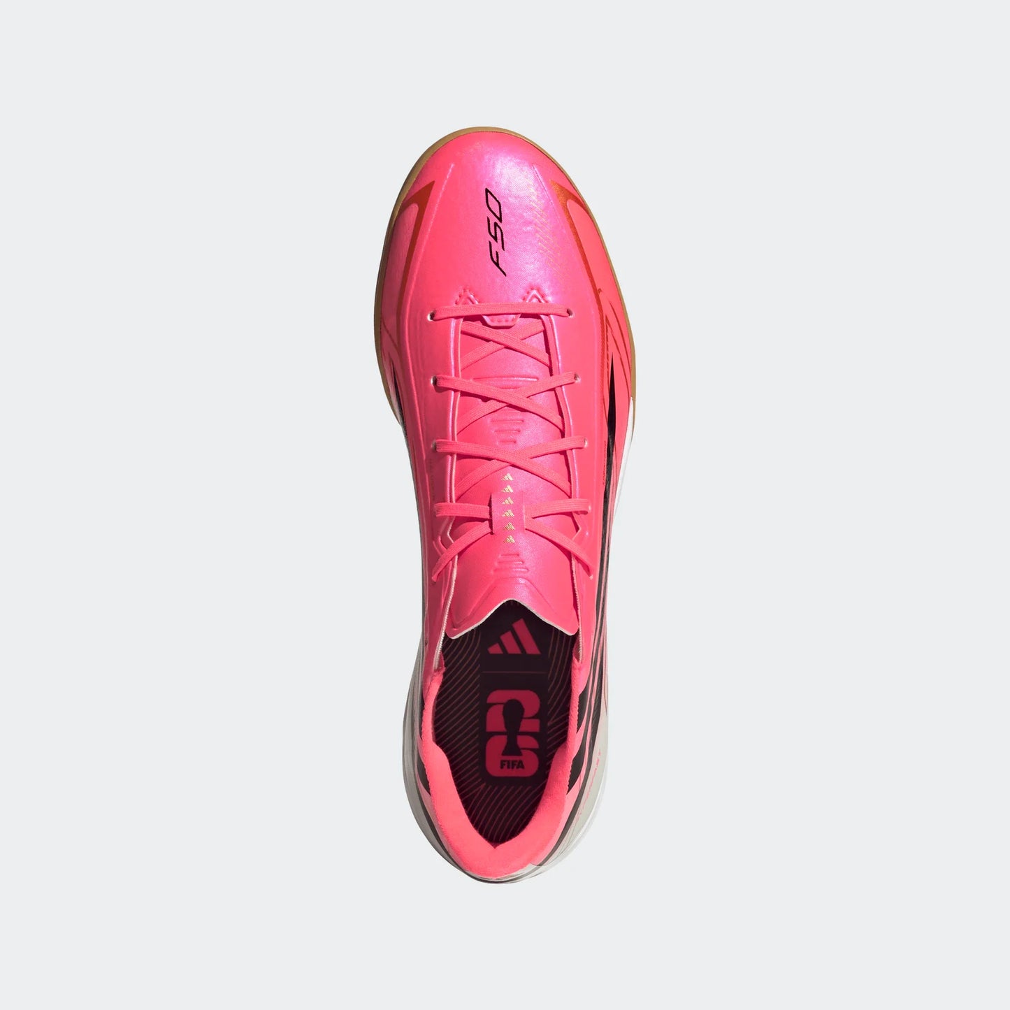 adidas F50 Hyperfast League Indoor - Solar Turbo/Black Men's Footwear - Third Coast Soccer