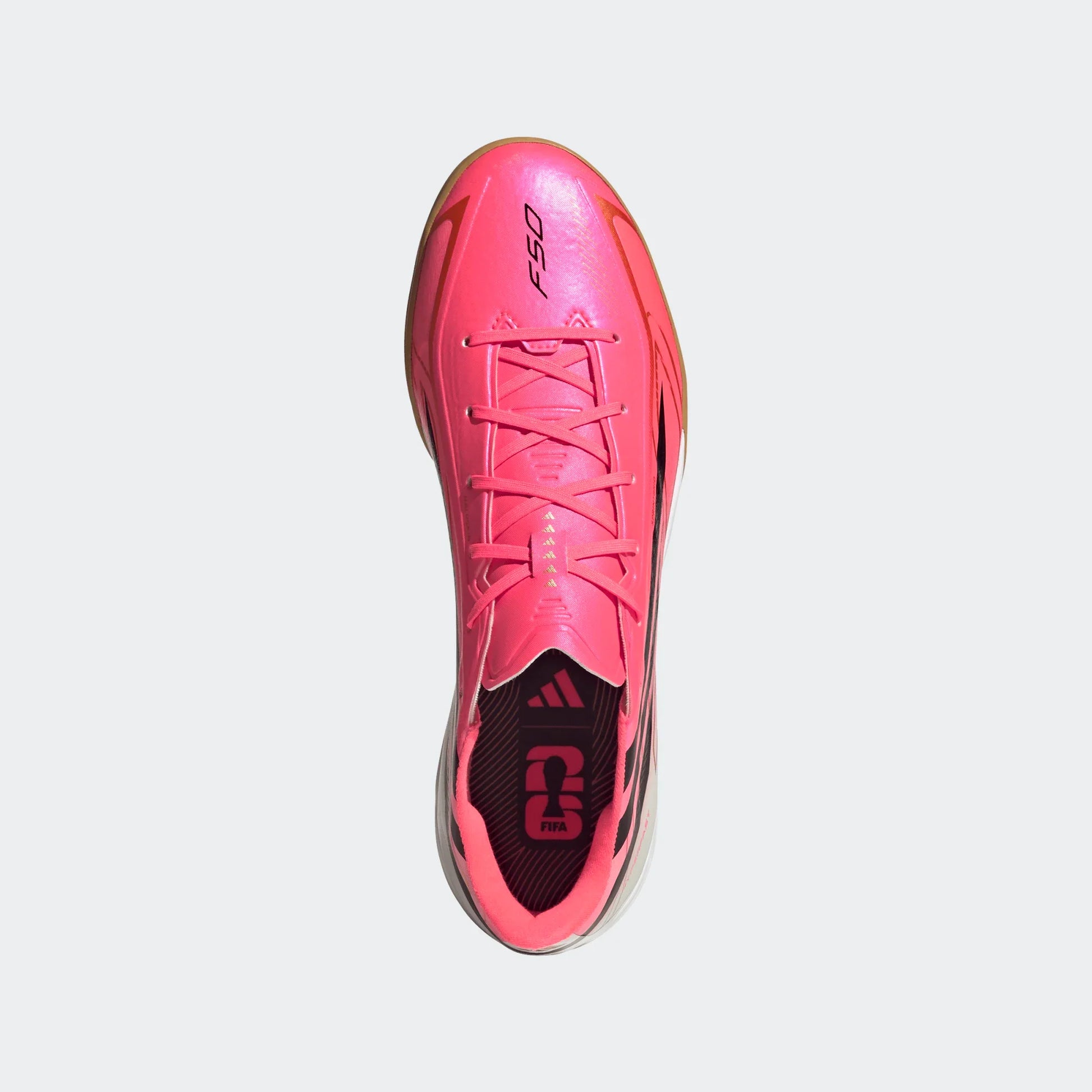 adidas F50 Hyperfast League Indoor - Solar Turbo/Black Men's Footwear - Third Coast Soccer