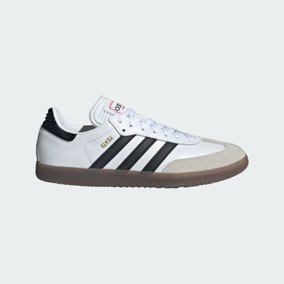 adidas Samba Classic - White/Black Mens Indoor   - Third Coast Soccer