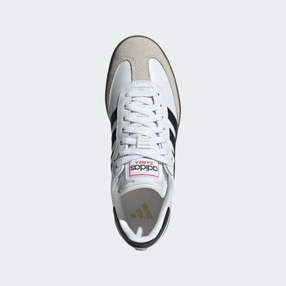 adidas Samba Classic - White/Black Mens Indoor   - Third Coast Soccer