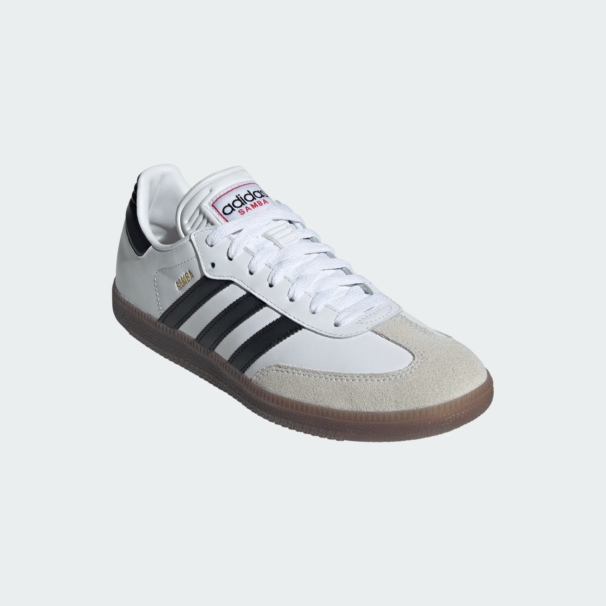 adidas Samba Classic - White/Black Mens Indoor   - Third Coast Soccer