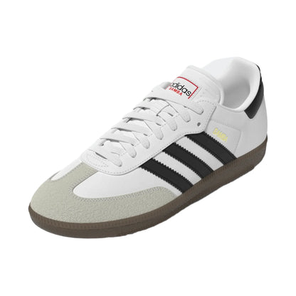 adidas Samba Classic - White/Black Mens Indoor   - Third Coast Soccer