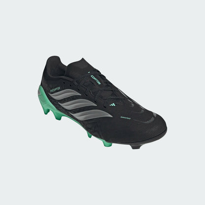 adidas Predator League FG - Black/Silver Men's Footwear Core Black/Silver Metallic Mens 6.5 - Third Coast Soccer