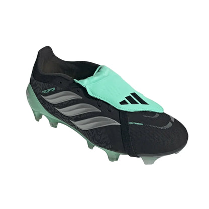 adidas Predator Pro FT FG - Black/Silver/Mint Mens Footwear Core Black/Silver Metallic Mens 6.5 - Third Coast Soccer