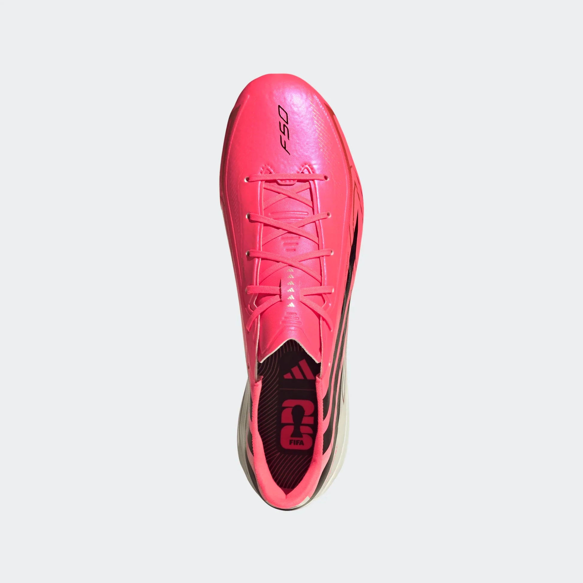 adidas F50 Hyperfast League FG - Solar Turbo/Black Men's Footwear - Third Coast Soccer