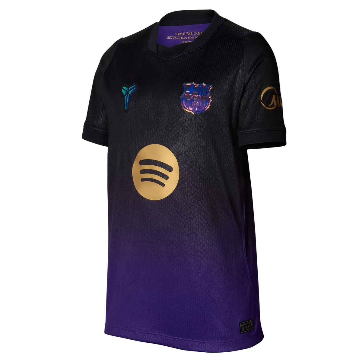 Nike Youth FC Barcelona Away Jersey 26/27 Club Replica Field Purple/Metallic Gold Youth Small - Third Coast Soccer