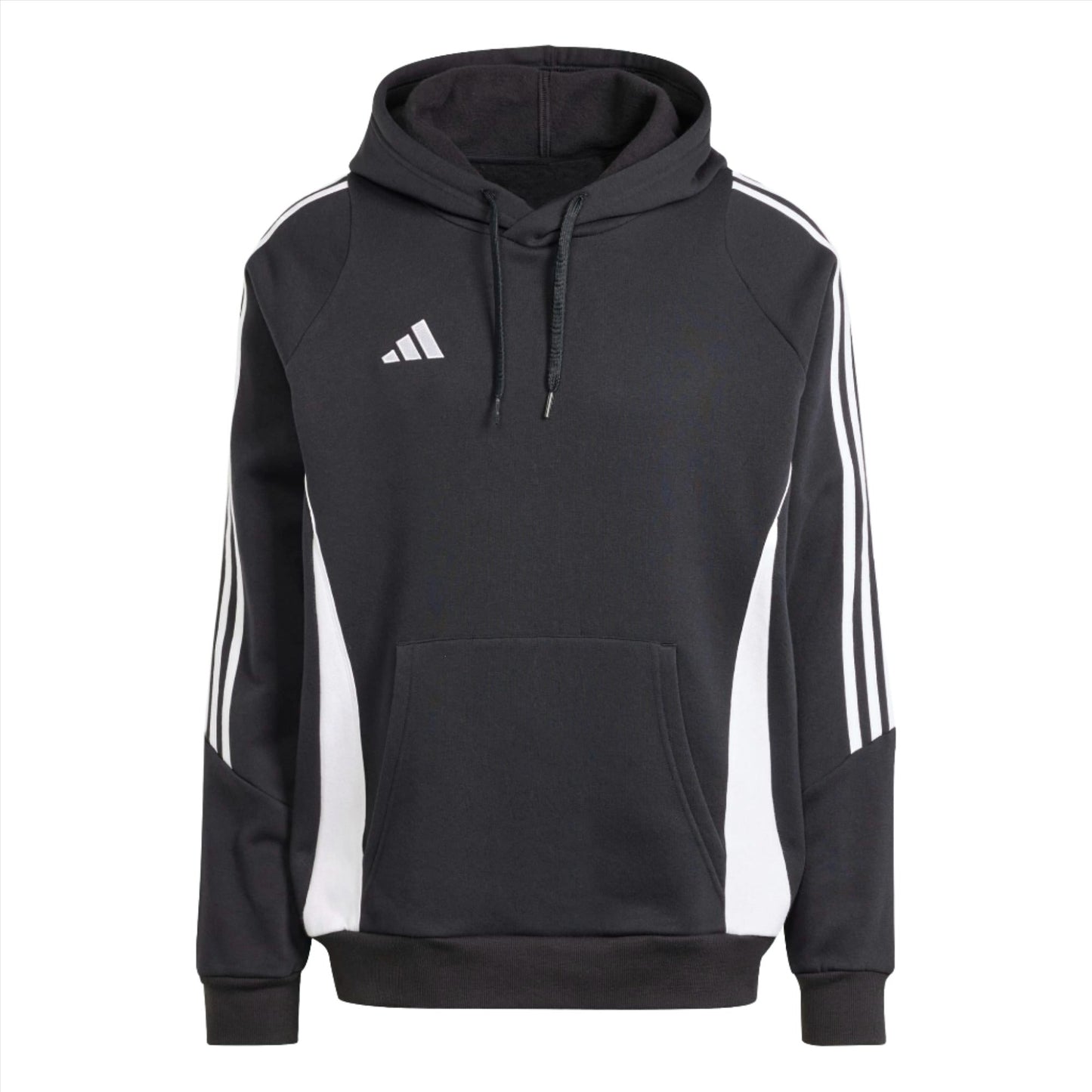 adidas Women's Tiro 24 Hooded Sweatshirt - Black/White Training Wear - Third Coast Soccer