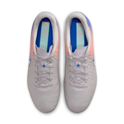 Nike United Tiempo Legend 10 Academy FG - Grey/Blue Men's Footwear - Third Coast Soccer
