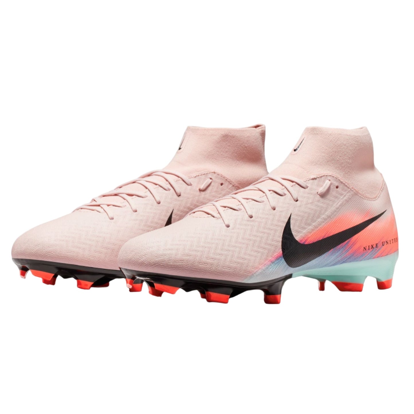 Nike United Zoom Superfly 10 Academy FG/MG - Red/Blue Men's Footwear - Third Coast Soccer