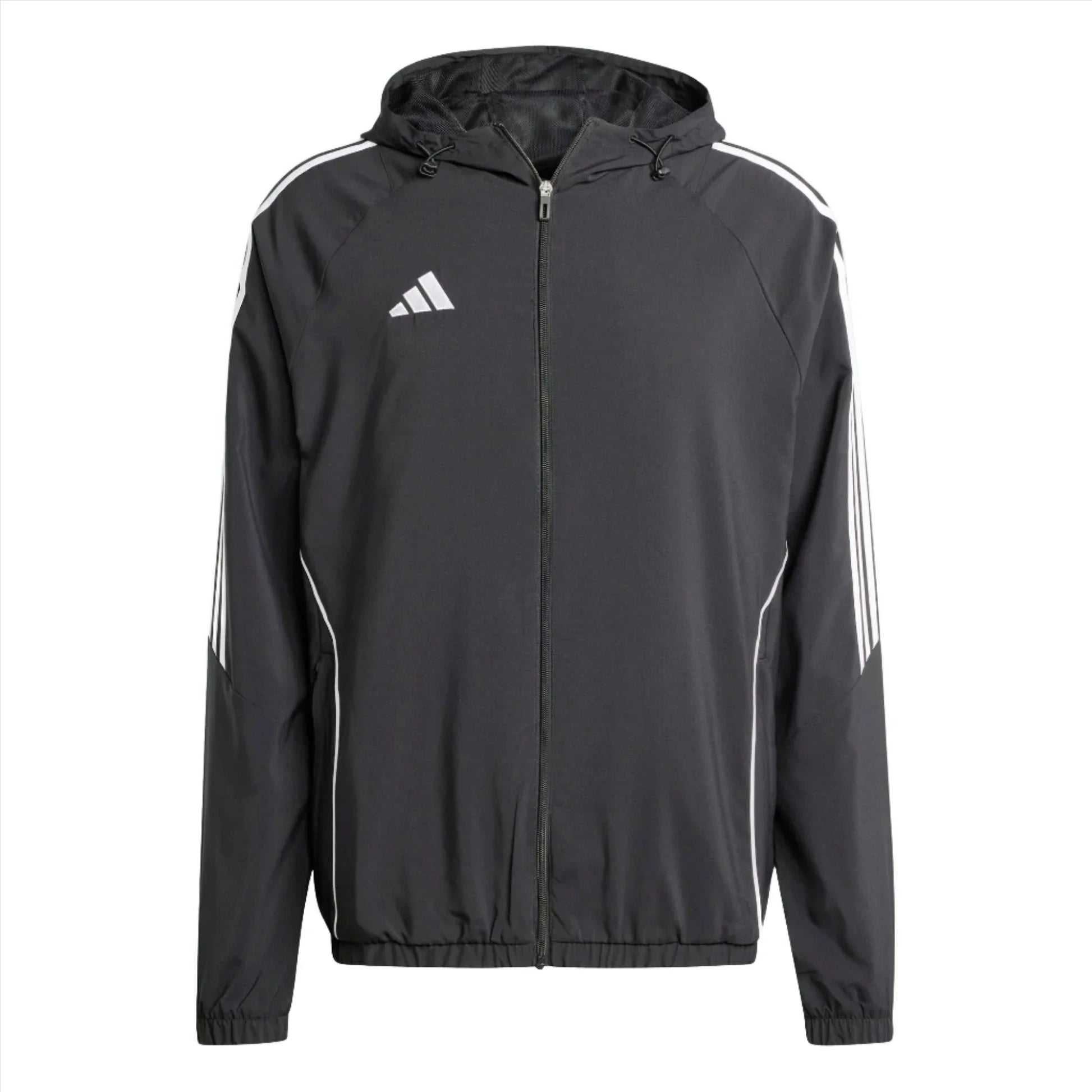 adidas Tiro 24 Windbreaker Jacket - Black/White Jackets   - Third Coast Soccer