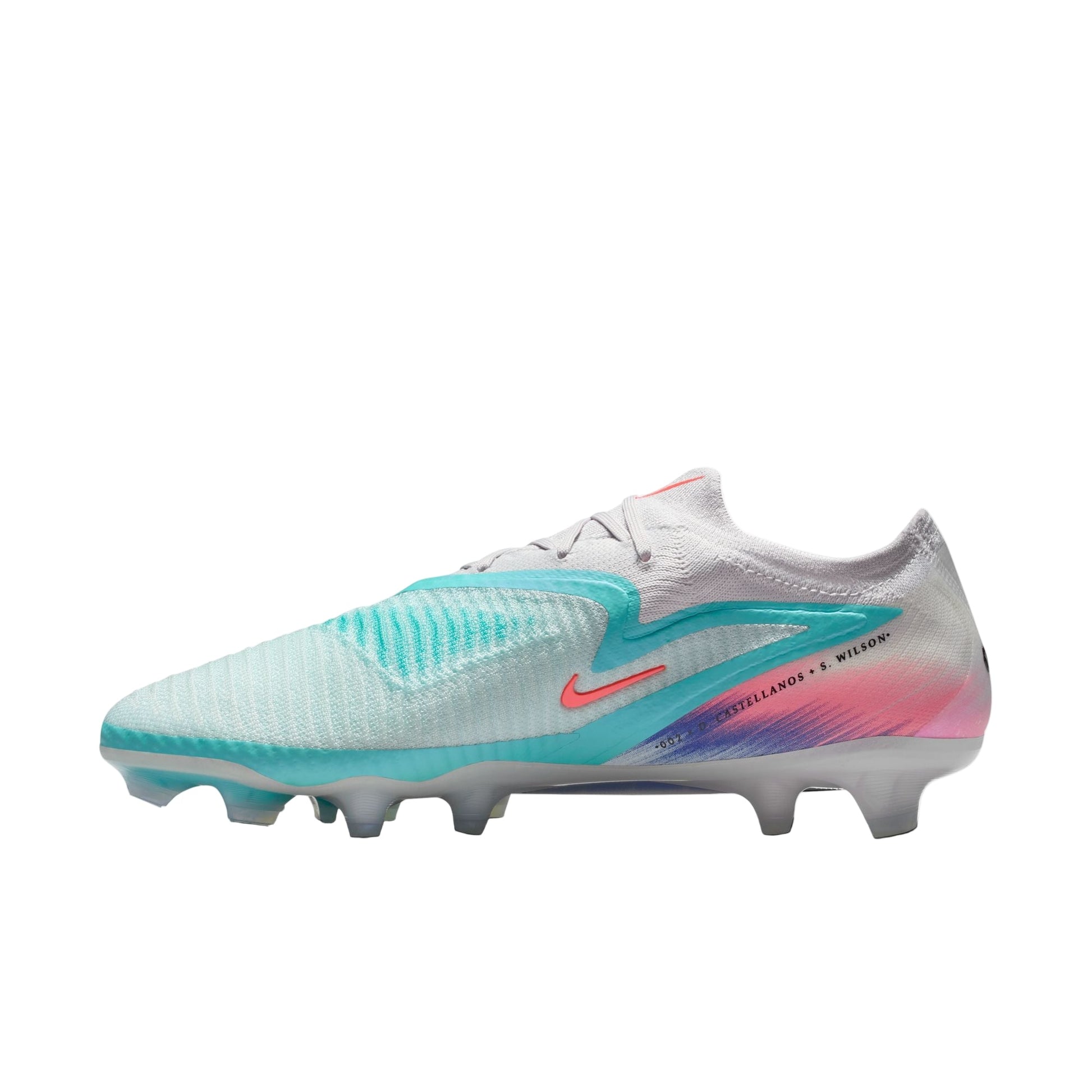 Nike United Phantom 6 Low Elite FG - Pistachio/Orange Men's Footwear - Third Coast Soccer