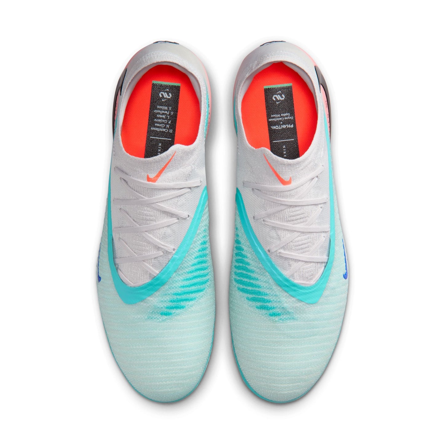 Nike United Phantom 6 Low Elite FG - Pistachio/Orange Men's Footwear - Third Coast Soccer