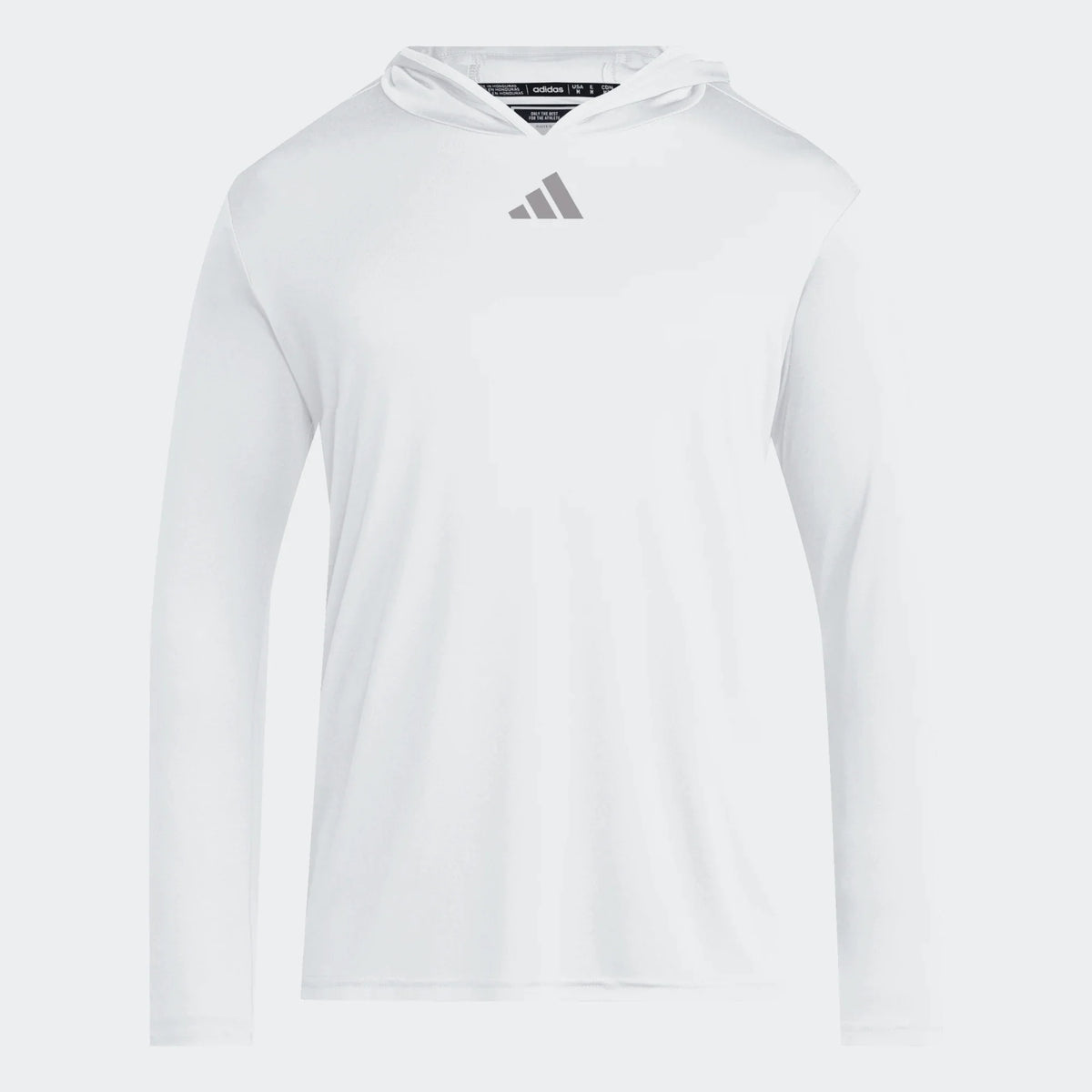 adidas D4T LS Hoody - White Training Wear White Mens Small - Third Coast Soccer