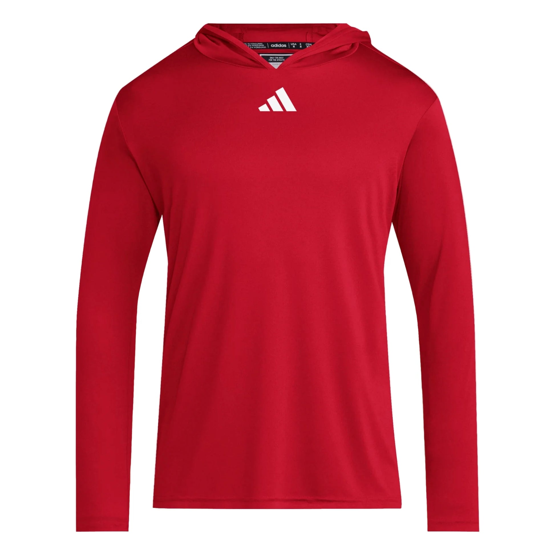 adidas D4T LS Hoody - Red Training Wear - Third Coast Soccer