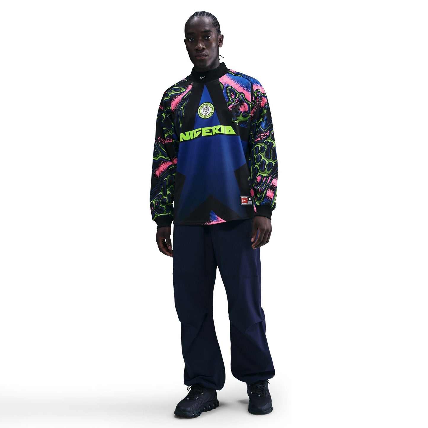Nike Nigeria Goalkeeper LS Jersey 2026 International Replica - Third Coast Soccer
