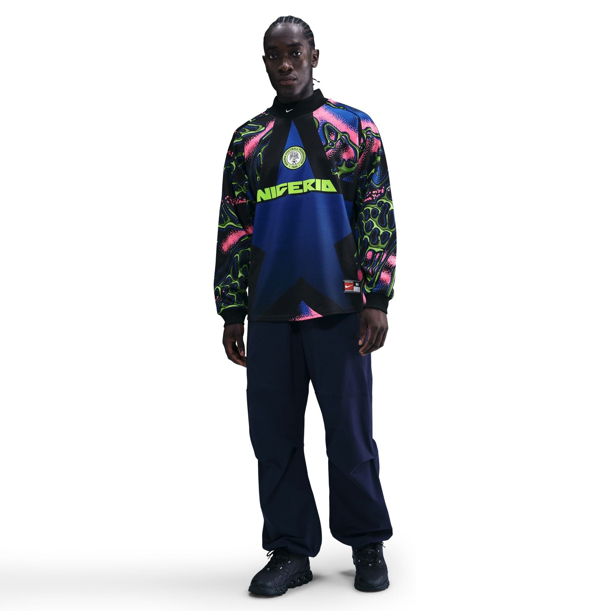 Nike Nigeria Goalkeeper LS Jersey 2026 International Replica - Third Coast Soccer