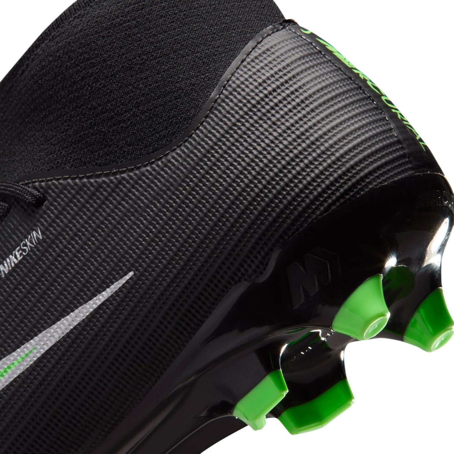 Nike Mercurial Superfly 11 Academy FG - Black/Illusion Green Men's Footwear - Third Coast Soccer
