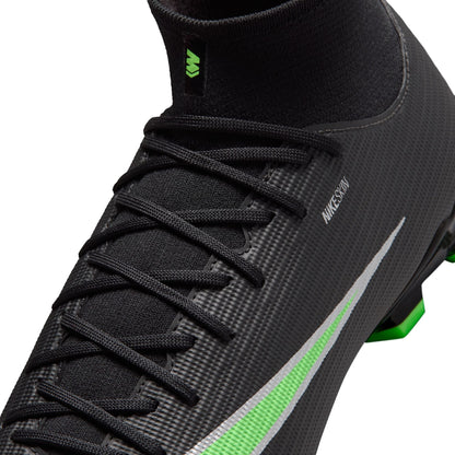 Nike Mercurial Superfly 11 Academy FG - Black/Illusion Green Men's Footwear - Third Coast Soccer