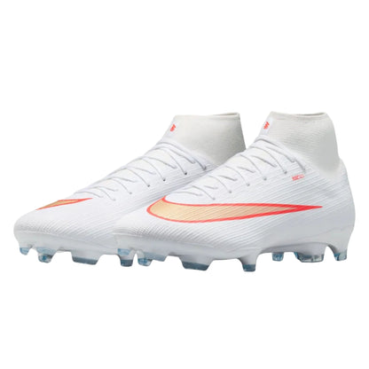 Nike Mercurial Superfly 11 Academy FG - White/Crimson Men's Footwear - Third Coast Soccer