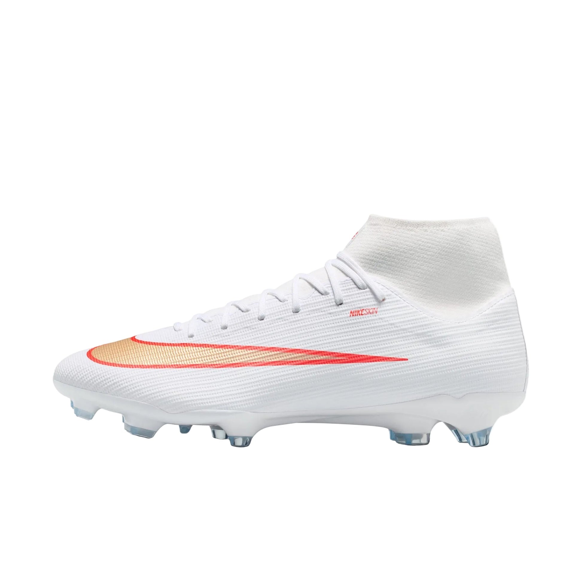Nike Mercurial Superfly 11 Academy FG - White/Crimson Men's Footwear - Third Coast Soccer