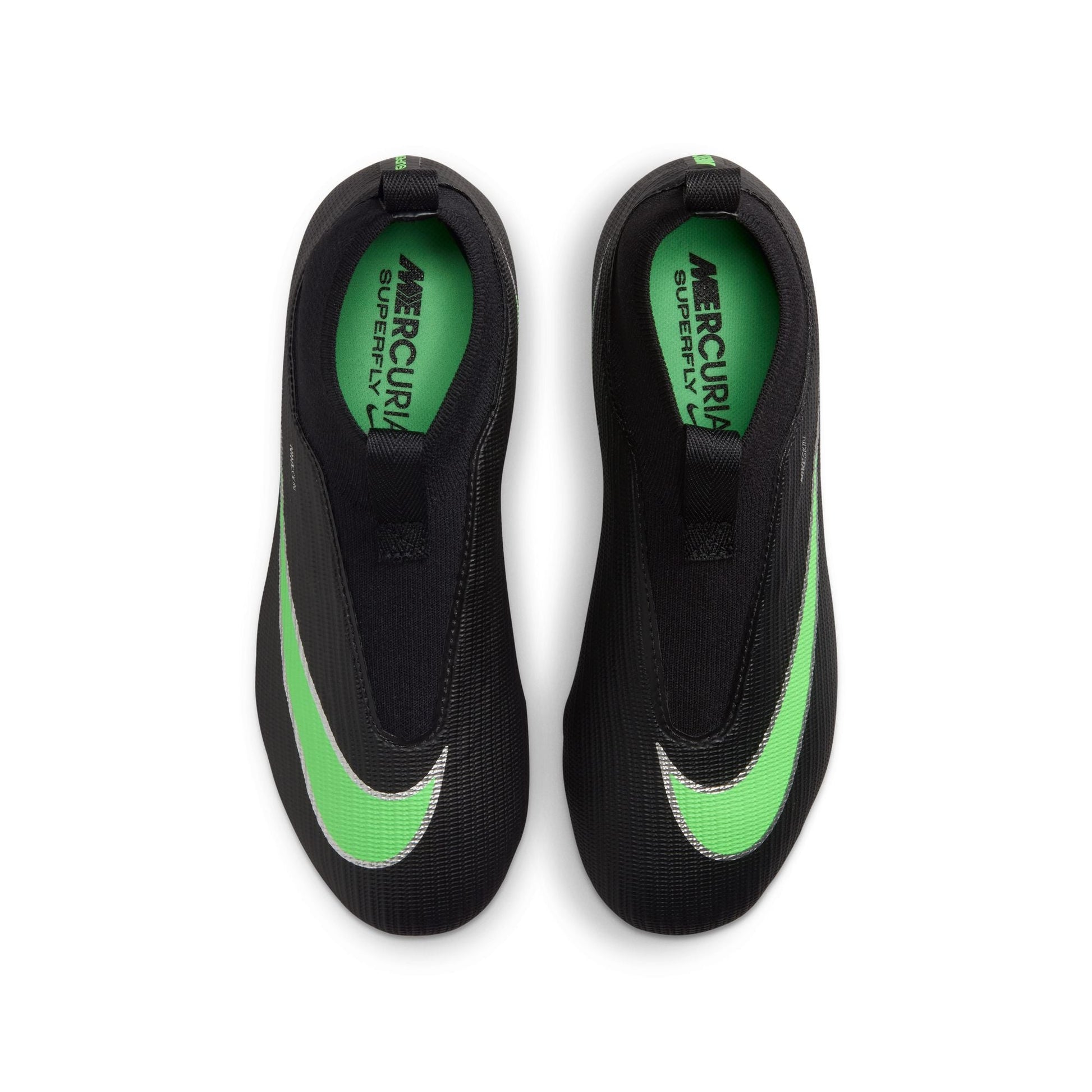 Nike Junior Mercurial Superfly 11 Academy FG/MG - Black/Green Illusion Youth Footwear - Third Coast Soccer