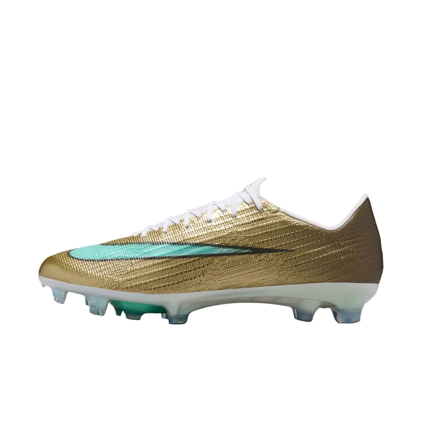 Nike Mercurial Superfly 11 Elite Mbappe FG - Gold/Green Men's Footwear - Third Coast Soccer
