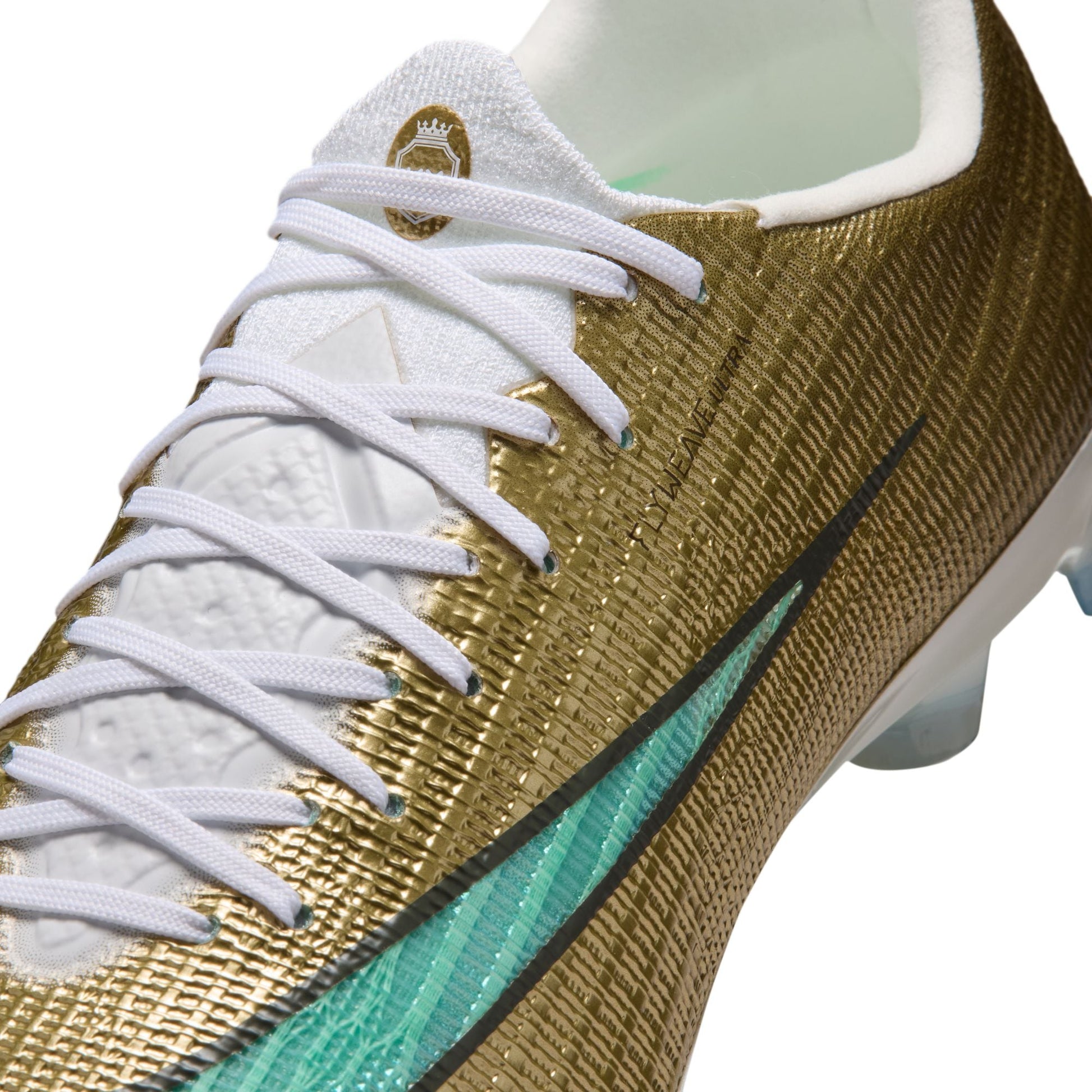 Nike Mercurial Superfly 11 Elite Mbappe FG - Gold/Green Men's Footwear - Third Coast Soccer