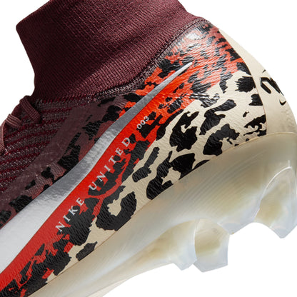 Nike United Superfly 10 Elite FG - Burgundy/Silver Men's Footwear - Third Coast Soccer