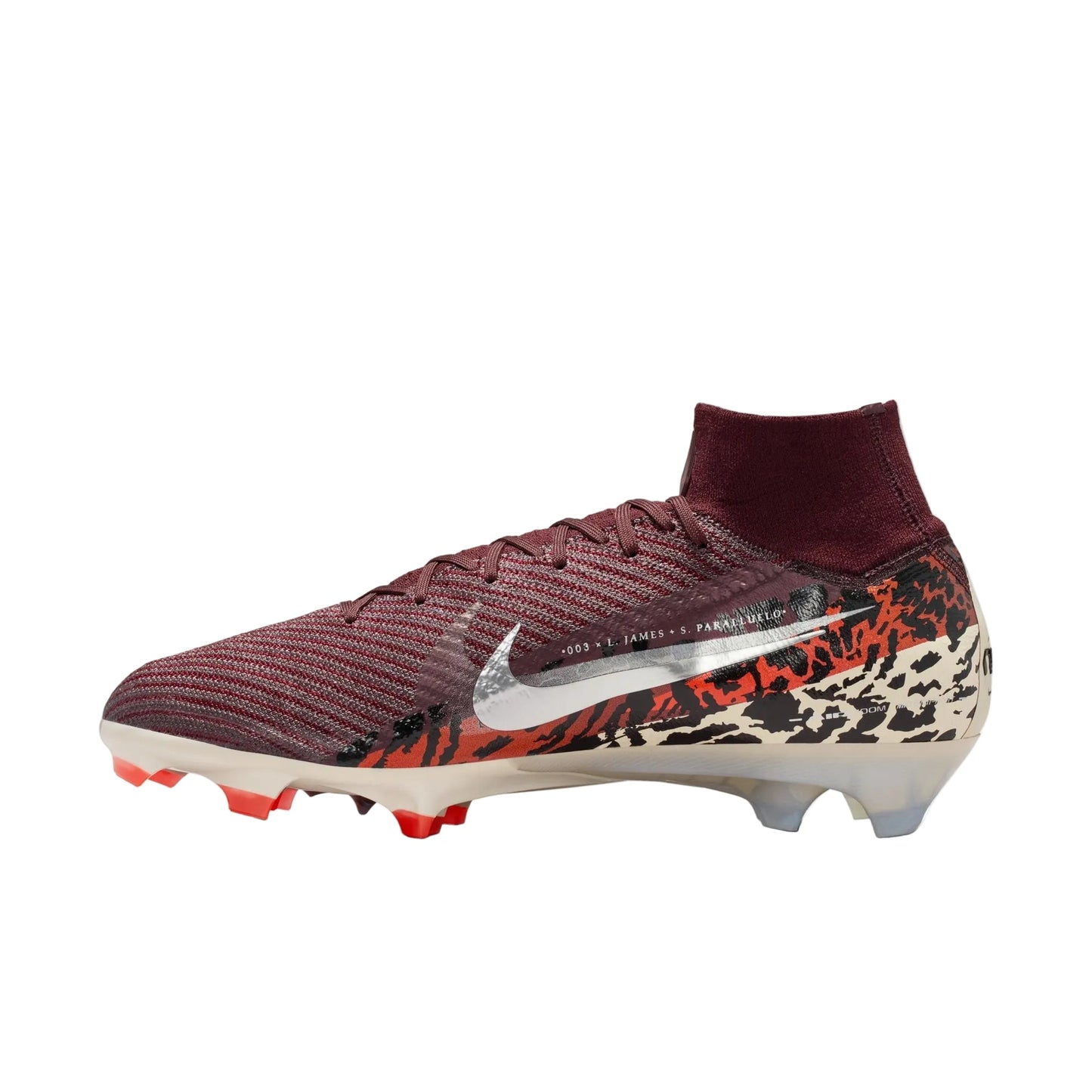 Nike United Superfly 10 Elite FG - Burgundy/Silver Men's Footwear - Third Coast Soccer