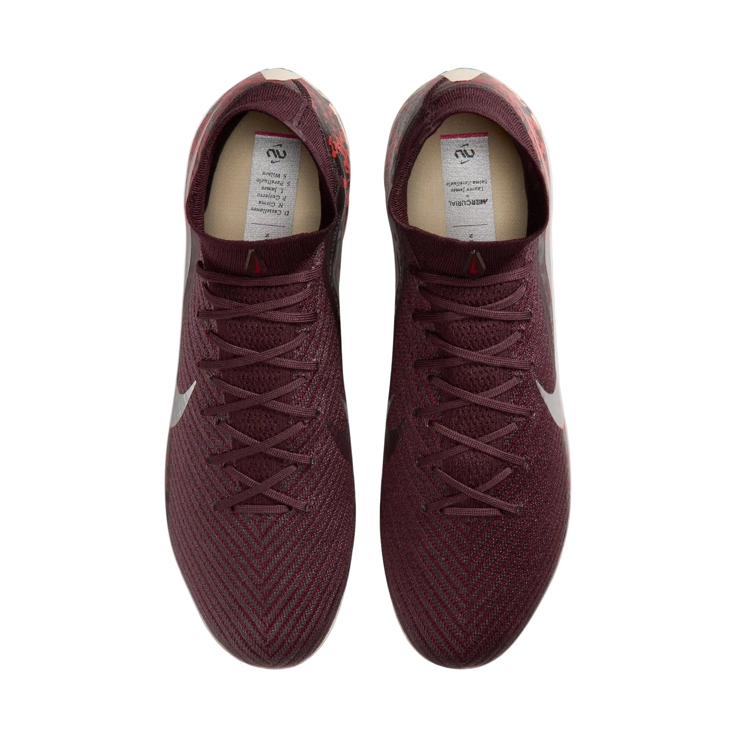 Nike United Superfly 10 Elite FG - Burgundy/Silver Men's Footwear - Third Coast Soccer
