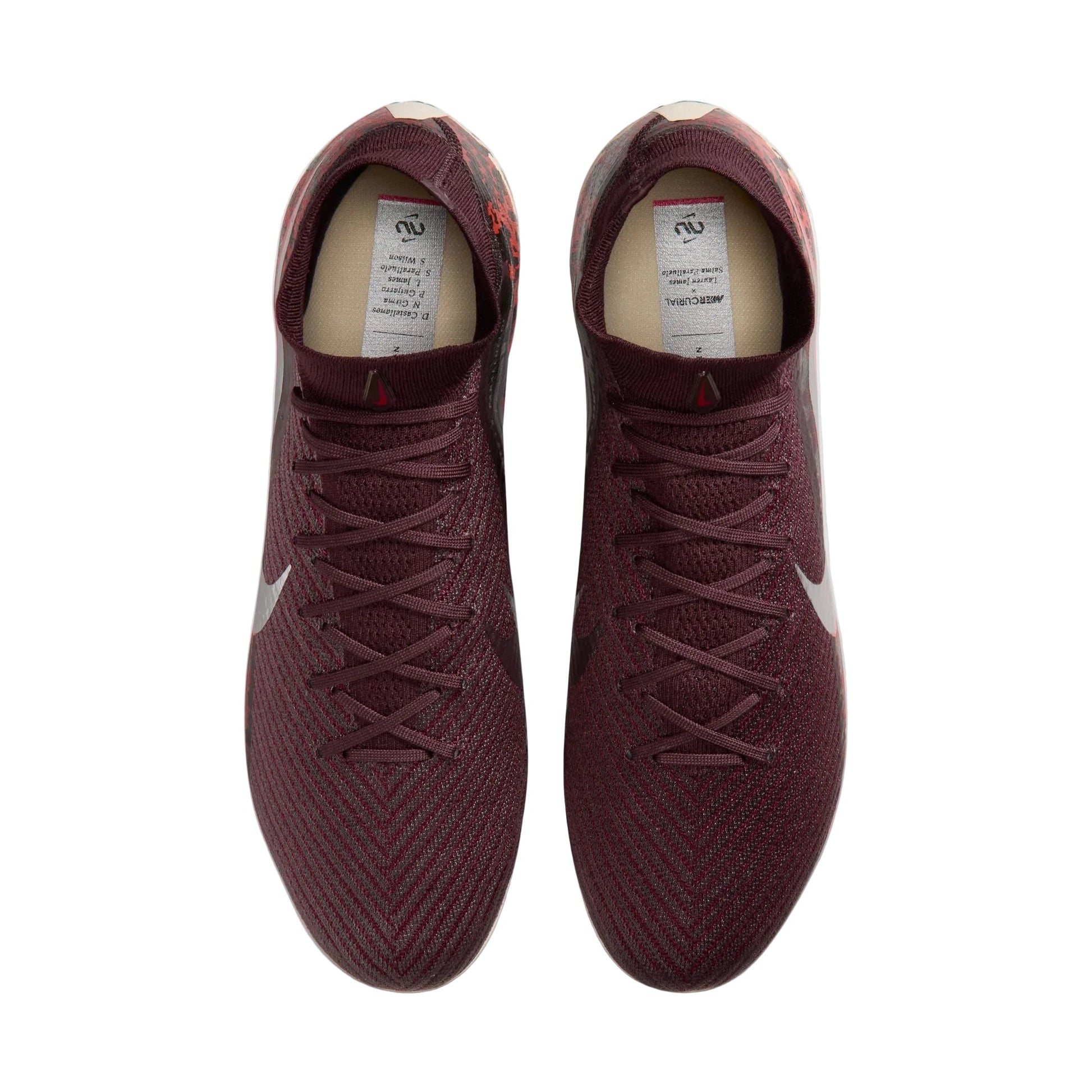 Nike United Superfly 10 Elite FG - Burgundy/Silver Men's Footwear - Third Coast Soccer