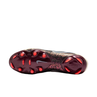Nike United Tiempo Maestro Elite FG - Fossil/Silver/Burgundy Men's Footwear - Third Coast Soccer
