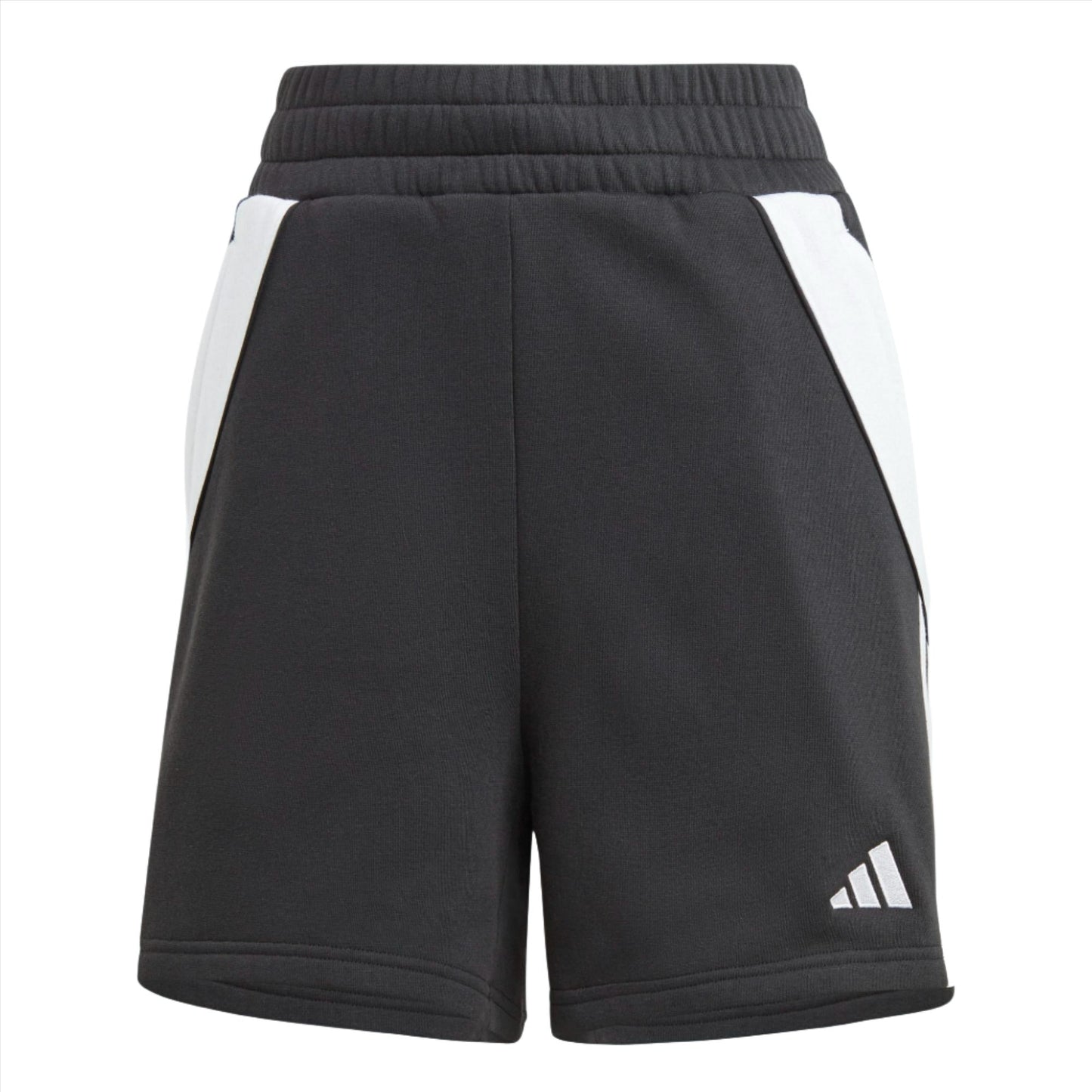 adidas Women's Tiro 24 Sweat Short - Black/White Shorts   - Third Coast Soccer