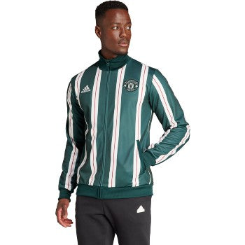 adidas Manchester United Lifestyler Track Top 23/24 Club Replica   - Third Coast Soccer