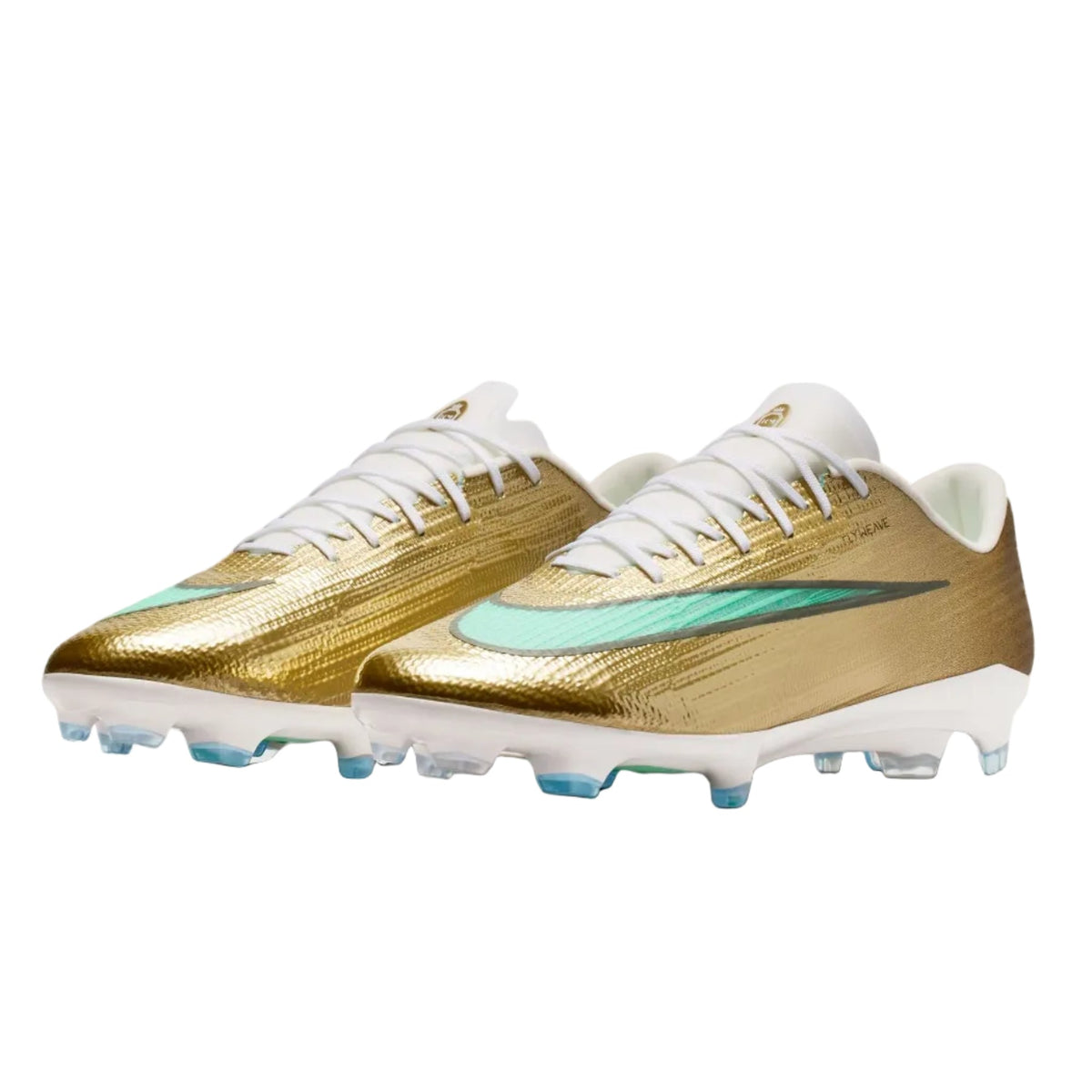 Nike Mercurial Superfly 11 Pro Mbappe FG - Gold/Green Men's Footwear Metallic Gold/Green Glow Mens 6.5 - Third Coast Soccer