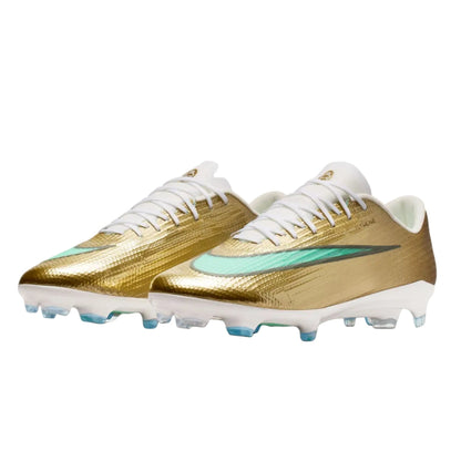 Nike Mercurial Superfly 11 Pro Mbappe FG - Gold/Green Men's Footwear Metallic Gold/Green Glow Mens 6.5 - Third Coast Soccer