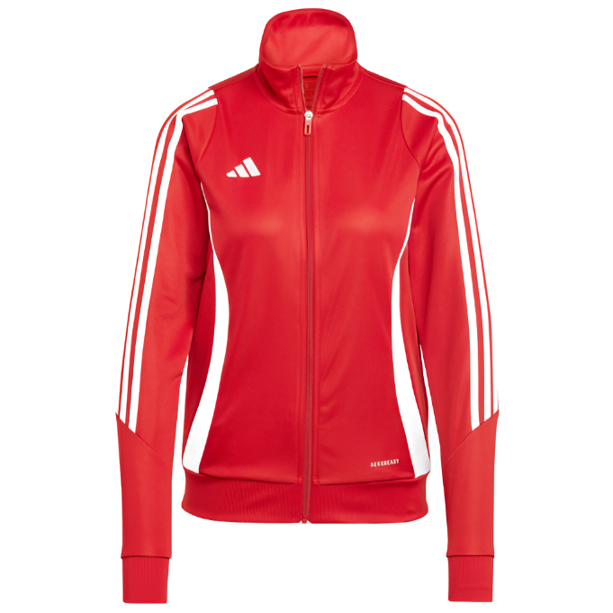 adidas Women's Tiro 24 Training Jacket - Red Jackets   - Third Coast Soccer